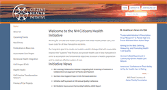 Desktop Screenshot of citizenshealthinitiative.org